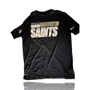 NIKE: New Orleans Saints Logo Dri-Fit Game Day Apparel: Adult Large: GUC